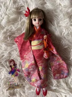 LD－30 Kimonoリカちゃん 紅 着物セット - メルカリ