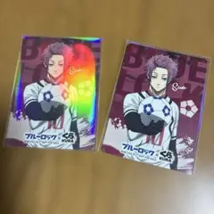 くら寿司　ブルーロック　カード2枚