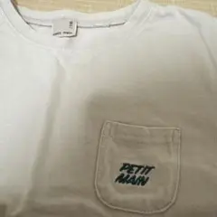 petit main ポケット付き半袖Tシャツ 110cm