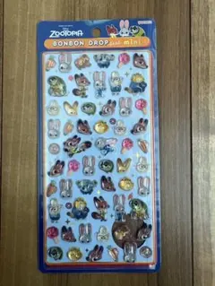 【正規品】⭐︎ボンボンドロップシールミニ ズートピア ディズニー