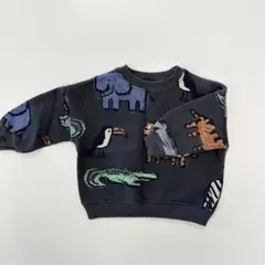 ぴよ様専用ZARA アニマル柄トレーナー 9-12m