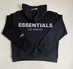 Essentials 高級感パーカー男女兼用 後ろビッグロゴM