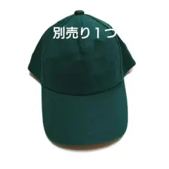 別売り1つ　ダークグリーン キャップ