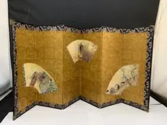 南禅寺麝香の間の屏風の写しミニ屏風 南禅寺 竹に鶴図 屏風 ミニ屏風 - メルカリ