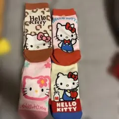 HELLO KITTY ハローキティ キャラクターソックス 4足セット