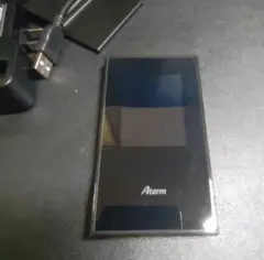 美品 Aterm モバイルルーター タッチパネル式 ブラック