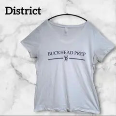 District 半袖Tシャツ ホワイト　白