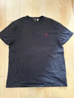 POLO RALPH LAUREN Tシャツ ブラック ポニー刺繍 ワンポイント