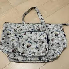 【本日限定セール中☆】スヌーピー PEANUTS トラベルバック 畳んで収納