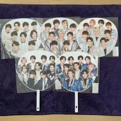 Snow Man 集合うちわ５枚セット