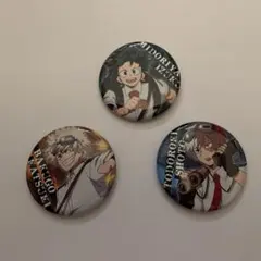 ヒロアカ 野外訓練 缶バッジ　爆豪　轟　デク