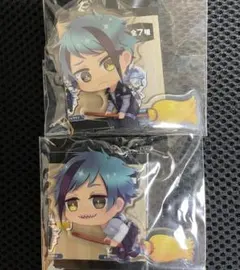 ツイステ ジェイド&フロイド 飛行術 アクリルダイカットキーホルダー