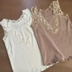 セポ✦レースタンクトップ 2枚セットのサムネイル
