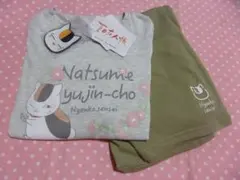 アベイル 夏目友人帳 にゃんこ先生 パジャマ カーキのサムネイル