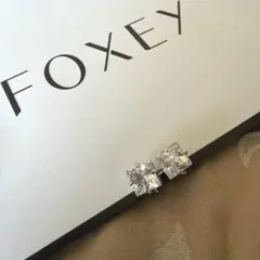 FOXEY　イヤリング　ジルコニア　スクエア　フォクシーのサムネイル