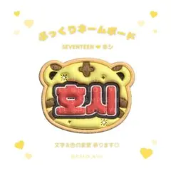 ぷっくりネームボード♡SEVENTEEN ホシ