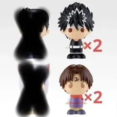 幽遊白書 一番くじ F賞 SOFVICちゅ 2種　4点