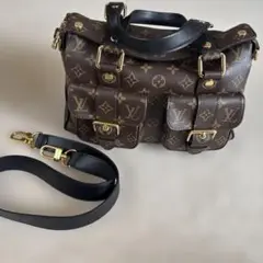 美品 Louis Vuitton モノグラム マンハッタン 2way バッグ