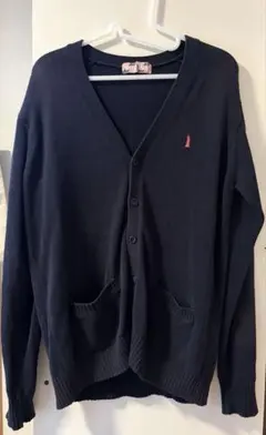 EASTBOY カーディガン ネイビー (綿100%)