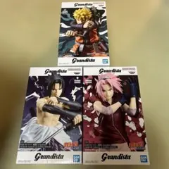 Grandista ナルト サスケ サクラ フィギュア セット