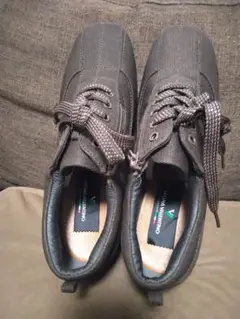 極美品　LEONA VALENTINO シューズ　24.5EEEE　ブラウン