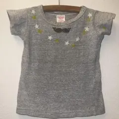 デニム＆ダンガリー半袖Tシャツ90のサムネイル