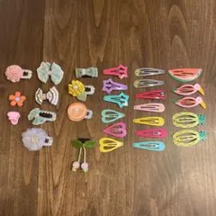 【29個】カラフルな子供用ヘアピンセット