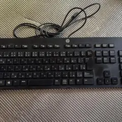 HP USB接続 有線キーボード 日本語配列 本体のサムネイル