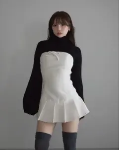 Twiggy tweed mini dress