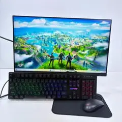 ASUS24型100Hzモニター他 ゲーミングPC用の周辺機器 4点セット