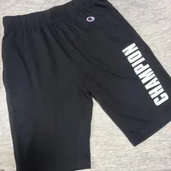 Champion チャンピオン ⭐︎黒 ハーフパンツ 半ズボン150cm