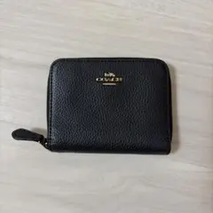 COACH 二つ折り財布 ブラック