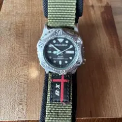 AQUA GEAR 200m防水 ナイロンバンド時計　アルバのサムネイル