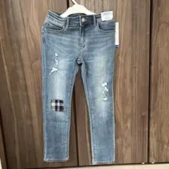 新品未使用　H&M スキニーデニムパンツ ダメージ加工