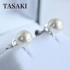 【最高品位・オーロラ花珠】タサキ　田崎真珠　イヤリング　パール　アコヤ真珠のサムネイル