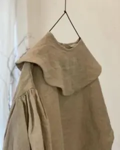 ito fukuoka big collar linen topsリネントップス