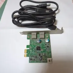 BUFFALO IFC-PCI2U3 USB 3.0 拡張カード+ケーブル２本