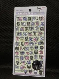 【正規品】クロミ　サンリオ文字　ボンボンドロップシール