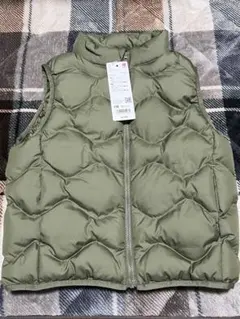 ユニクロ パフテックウォッシャブルベスト 110
