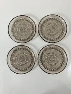 極美品】イッタラ iittala 4枚セット カステヘルミ クリア直径17cm