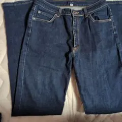 EDWIN SOMETHING ストレートデニム ダークブルー