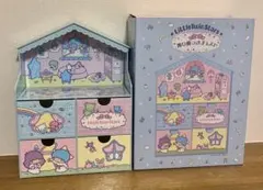 リトルツインスターズ キキララ キキ＆ララ クリア飾り棚 - メルカリ