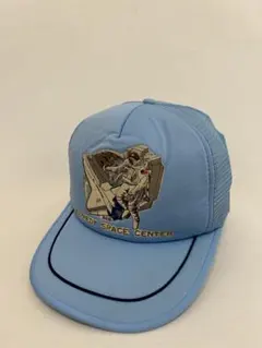 【KENNEDY SPACE CENTER】vintageキャップ ライトブルー