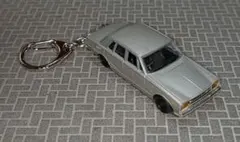 KPGC10　ハコスカ　日産スカイラインGT-R　カスタム　キーホルダー　銀色