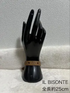 IL BISONTE レザー ブレスレット 約25cm