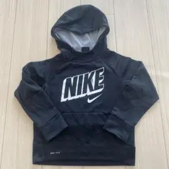 NIKE ナイキ　ドライフィット　パーカー　裏起毛　xs 120〜 男女兼用