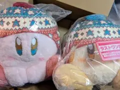 新品未開封 一番くじ 星のカービィ A賞 ラストワン賞 ぬいぐるみ2点セット