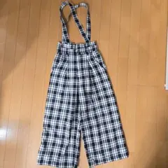 ラブトキシック　チェック柄サロペット・オーバーオール