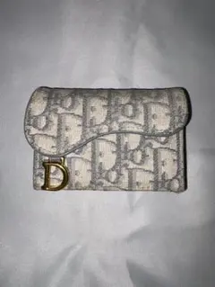Christian Dior グレー カードケース