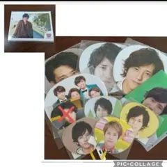 嵐 二宮和也 公式うちわ ミニ&カウコンうちわ 日立クリアファイル ミニフォト